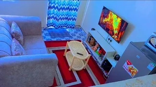 SINGLE ROOM HOUSE TOUR 2023 || BEFORE AND AFTER FURNISHING latest bedsitter tour 2023 latest