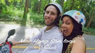 OUR WAY FROM CHIANG MAI TO PAI - SLIPPERY IN CHIANG DAO CAVE | MAE HONG SON LOOP - DAY 1