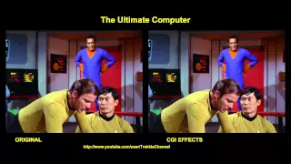 Star Trek - The Ultimate Computer - visual effects comparison