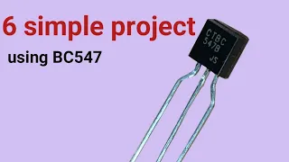 6 Simple BC547 circuit