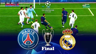 PES 2021 | PSG vs REAL MADRID | Final UEFA Champions League UCL | Gameplay PC