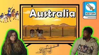 AMERICANS REACT TO The Animated History of Australia