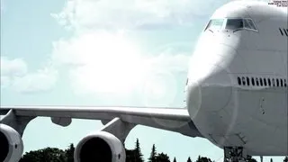 【FSX HD】1080p PMDG 747 ,Real FSX Experience, Sim your way, Take Off - Flight - Landing.
