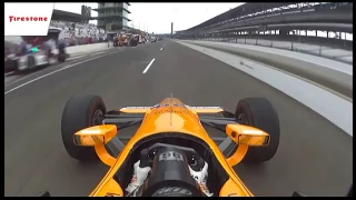 Indianapolis 500 Fernando Alonso Pit Stop Test  Fail
