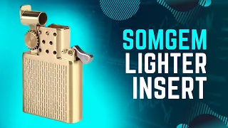 SomGem Vintage Pocket Lighter Insert Review For Zippo Lighters