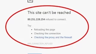 This Site Can't Be Reached ERR_CONNECTION_REFUSED in Google chrome- Fixed easily