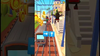 Subway surfers no coin 😲 challenge 👍 burlas ⬅️➡️ mobile player 🇮🇳 #shorts #subwaysurfers