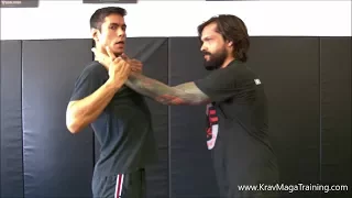 Krav Maga - Choke from the Front - Two-Handed Pluck (Pluck Details)