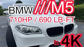 F10 BMW M5 710hp Powerhouse never get old! #f10m5 #m5 #bmwm5  #powerhouse #4k
