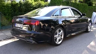 2015 Audi A6 3.0 TDI S-line (272 HP) Test Drive