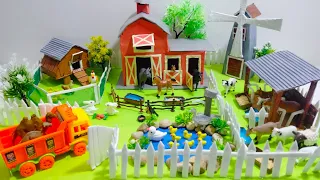 DIY How To Make Animal Farm Model Project | Farm Animals | Domestic Animal Shelter Project |