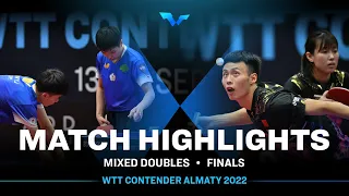 Lin Yun-Ju/Chen Szu-Yu vs Xu Haidong/Wu Yangchen | XD | WTT Contender Almaty 2022 (Final)