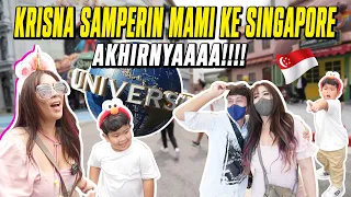 KRISNA SAMPERIN MAMI KE SINGAPORE!!! AKHIRNYAAAAA!!!!