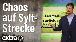 Bahnchaos auf der Sylt-Strecke | extra 3 | NDR