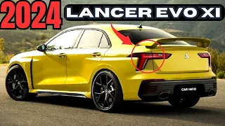 NEW 2024 Mitsubishi Lancer EVO XI Unveiled | The Ultimate Performance Legend Returns!