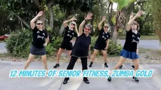 12  Minutes of Senior Dance Fitness, Zumba Gold with Keep On Moving KOM