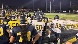 Inside the Huddle with Millikan football ahead game vs. Long Beach Poly