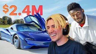 $20K vs $2,000,000 Hybrid Car! | xQc Reacts