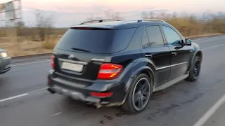 ML63 AMG vs VW PASSAT Stage 3 (Заезд 1)