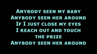 rolling stones - anybody seen my baby with lyrics