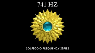 741 Hz Sound Bath / 5 Minute Meditation / Higher Consciousness / Solfeggio Frequency Series