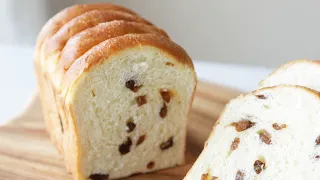 Fluffy and tasty raisin bread recipe/건포도식빵 만들기