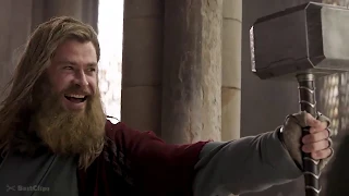 Thor  I am Still Worthy  Scene  |  Mjolnir Returns  | AVENGERS 4 ENDGAME 2019 Movie CLIP