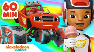 Blaze et les Monster Machines | 1 heure de Blaze FLAMBANT NEUF ! | Nick Jr.