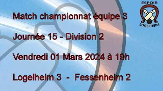 Logelheim 3 vs Fessenheim 2