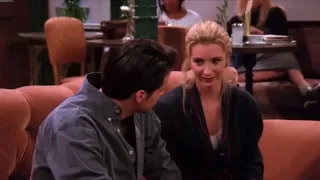 Joey and Phoebe Friends Kisses // romance scenes //