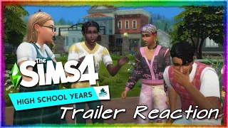 We're FINALLY getting High School! || Sims 4 - Trailer Reaction