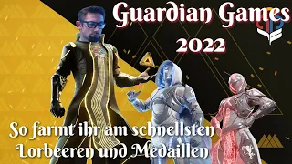 Guardian Games 2022 // Lorbeeren und Medaillen farmen