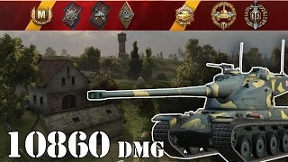 World of Tanks / AMX 50 B .. 10860 Dmg