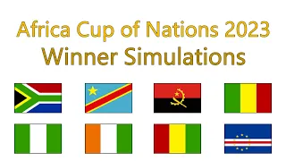 Africa Cup of Nations 2023 Simulations [Round16]