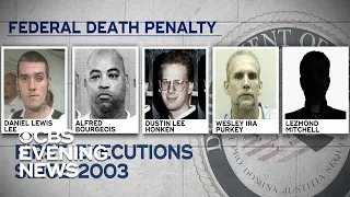 Justice Department to execute death row inmates