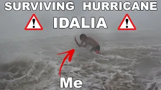 SURVIVING INSIDE HURRICANE IDALIA!! | Worst Storm Of My Life