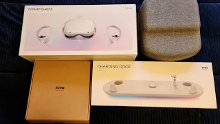 Meta Quest 2, Kiwi Dock and Accessories Unboxing and Mini Review