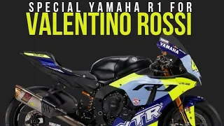 Yamaha R1 Valentino Rossi edition.