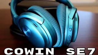 Testing out the Cowin SE7 ANC Bluetooth Headphones