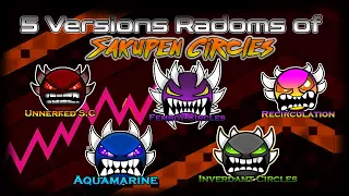 [Compilation] 5 Random Versions of Sakupen Circles