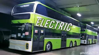 [???] New Yutong E12DD Electric Double Decker Buses in Storage