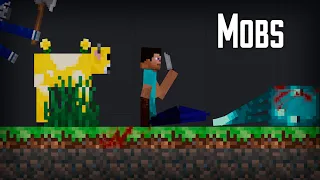 New Entities! Vote Mobs from Minecraft in People Playground! Iceologer, Moobloom, Glow Squid!