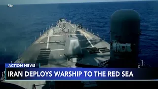 Iran deploys warship to Red Sea