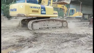 Komatsu pc350-8 excavator