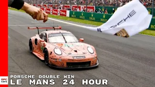 Porsche Celebrates Double Win At Le Mans 24 Hour