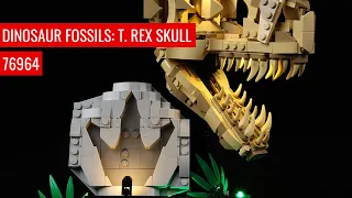 LEGO Dinosaur Fossils: T. rex Skull 76964 Light Kit