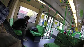 My daily dose of abuse on a Melbourne tram...
