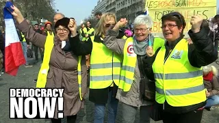 The Invisible People: France’s Yellow Vest Revolt Against Macron & Elites Reaches 20 Weeks