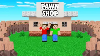 We Opened A PAWN SHOP In Minecraft!