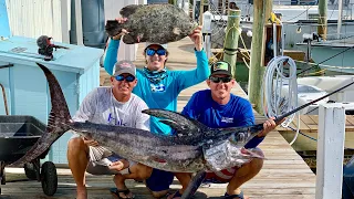 GIANT Tripletail & Swordfish with Capt Stanczyk CC&C Bluegabe style